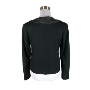 Unisex Max&Co - Leather jacket, size 38 - Black (2)