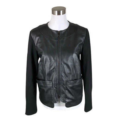 Unisex Max&Co - Leather jacket, size 38 - Black ()