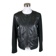 Unisex Max&Co - Leather jacket, size 38 - Black ()