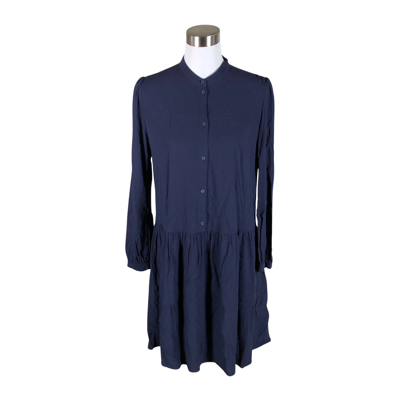 Unisex Esprit - Schiffon dress, size 38 - Blue (1)