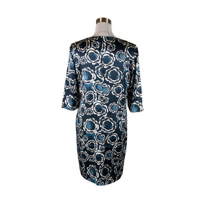 Unisex Hugo Boss - Schiffon dress, size 40 - Blue (2)