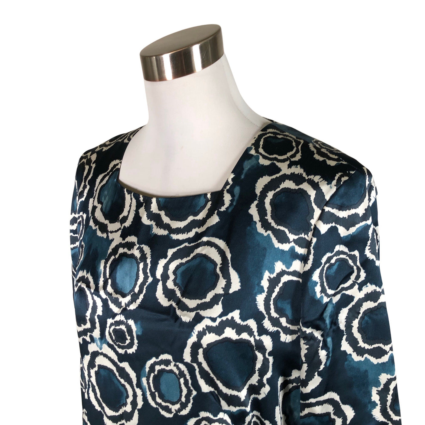 Unisex Hugo Boss - Schiffon dress, size 40 - Blue (3)