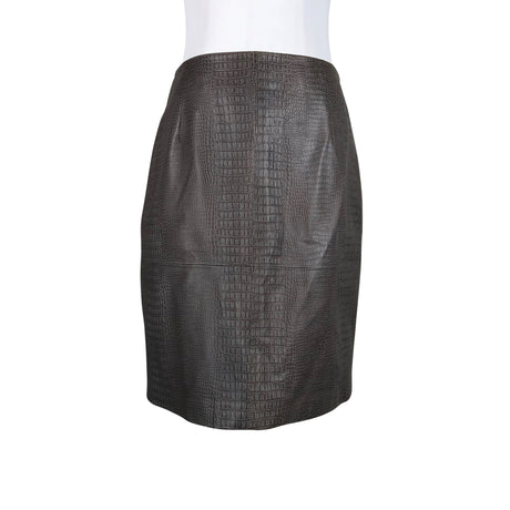 Unisex Ril's - Leather skirt, size 36 - Gray ()