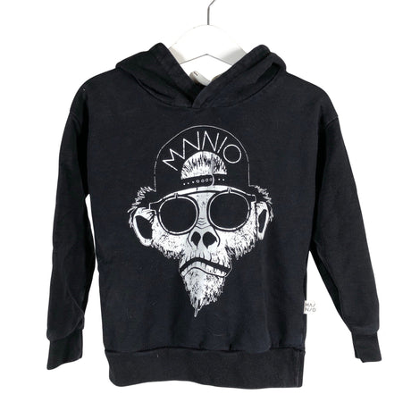 Unisex Mainio - Hoodie, size 98 - 104 - Black ()