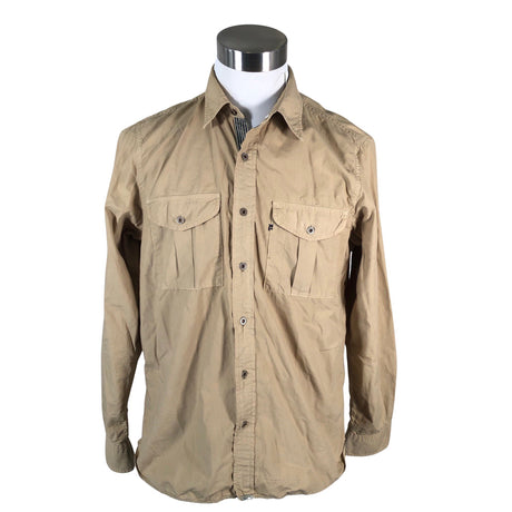 Unisex Polo Jeans Co. - Collared shirt, size L - Brown ()