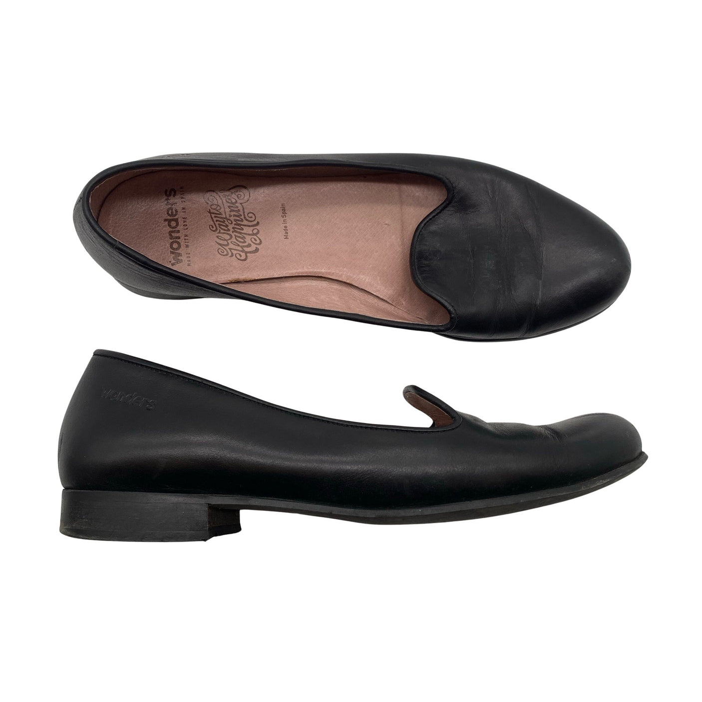 Unisex Wonders - Loafers, size 39 - Black (1)