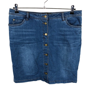 Unisex Your Face - Denim skirt, size 42 - Blue (1)