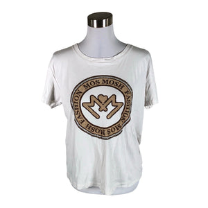 Unisex Mos Mosh - T-shirt, size 38 - White (1)