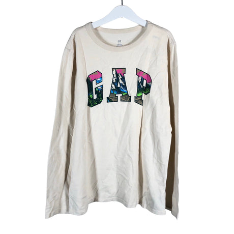 Unisex Gap - Tricot shirt, size 146 - 152 - Natural white ()