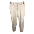 Unisex Global - Straight leg trousers, size 42 - Beige ()