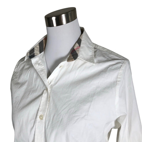 Unisex Burberry Brit - Collared shirt, size 40 - White (2)