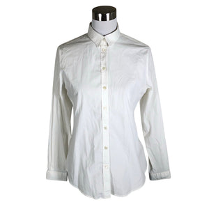Unisex Burberry Brit - Collared shirt, size 40 - White (1)