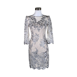 Unisex Karen Millen - Party dress, size 36 - Gray (1)