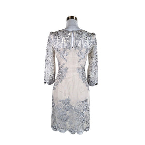 Unisex Karen Millen - Party dress, size 36 - Gray (2)