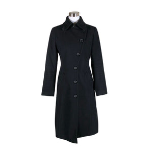 Unisex Mosaic - Wool coat, size 36 - Black (1)