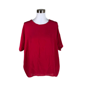 Unisex Second Female - Short-sleeved blouse, size 40 - Red (1)