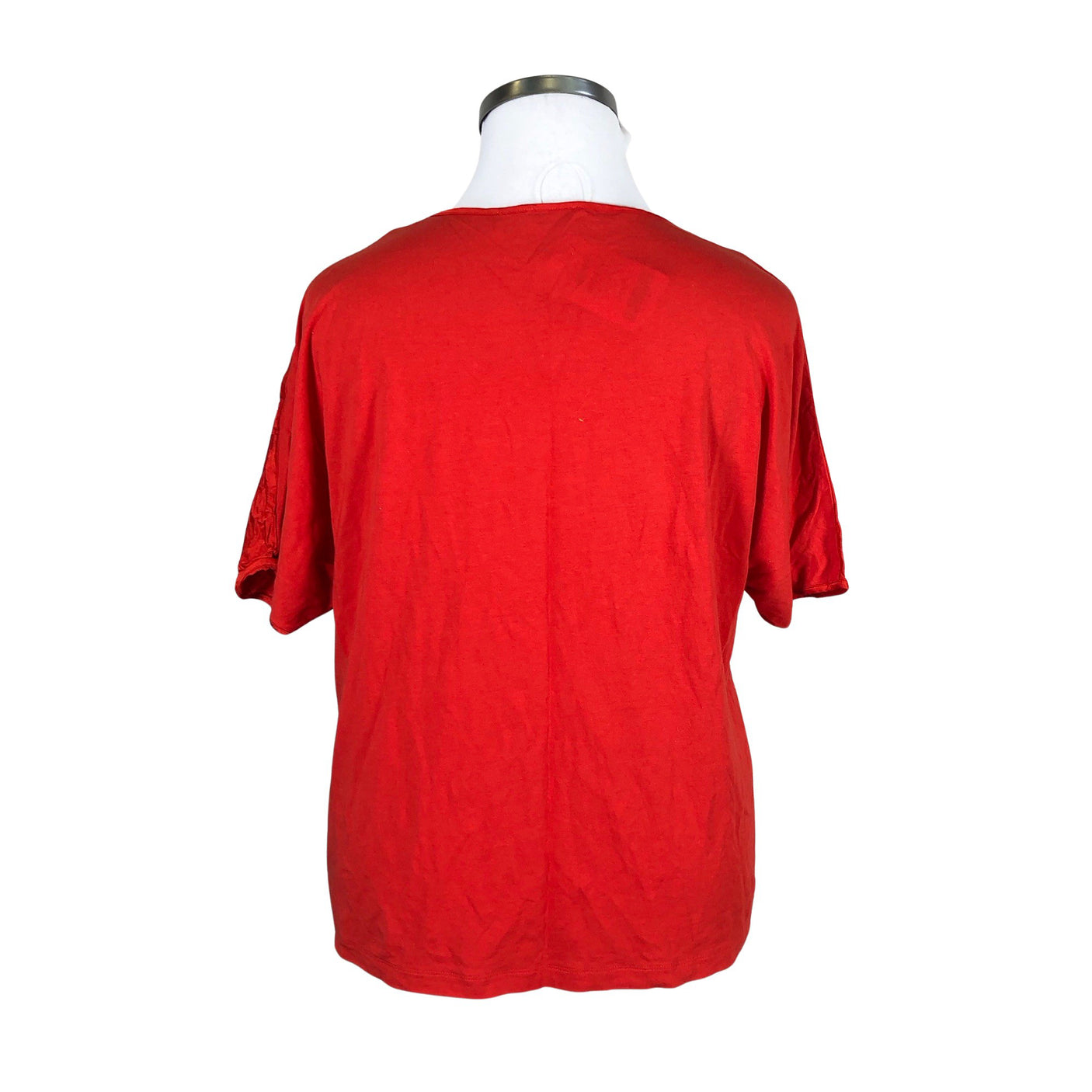 Unisex Gerry Weber - Short-sleeved blouse, size 42 - Red (2)