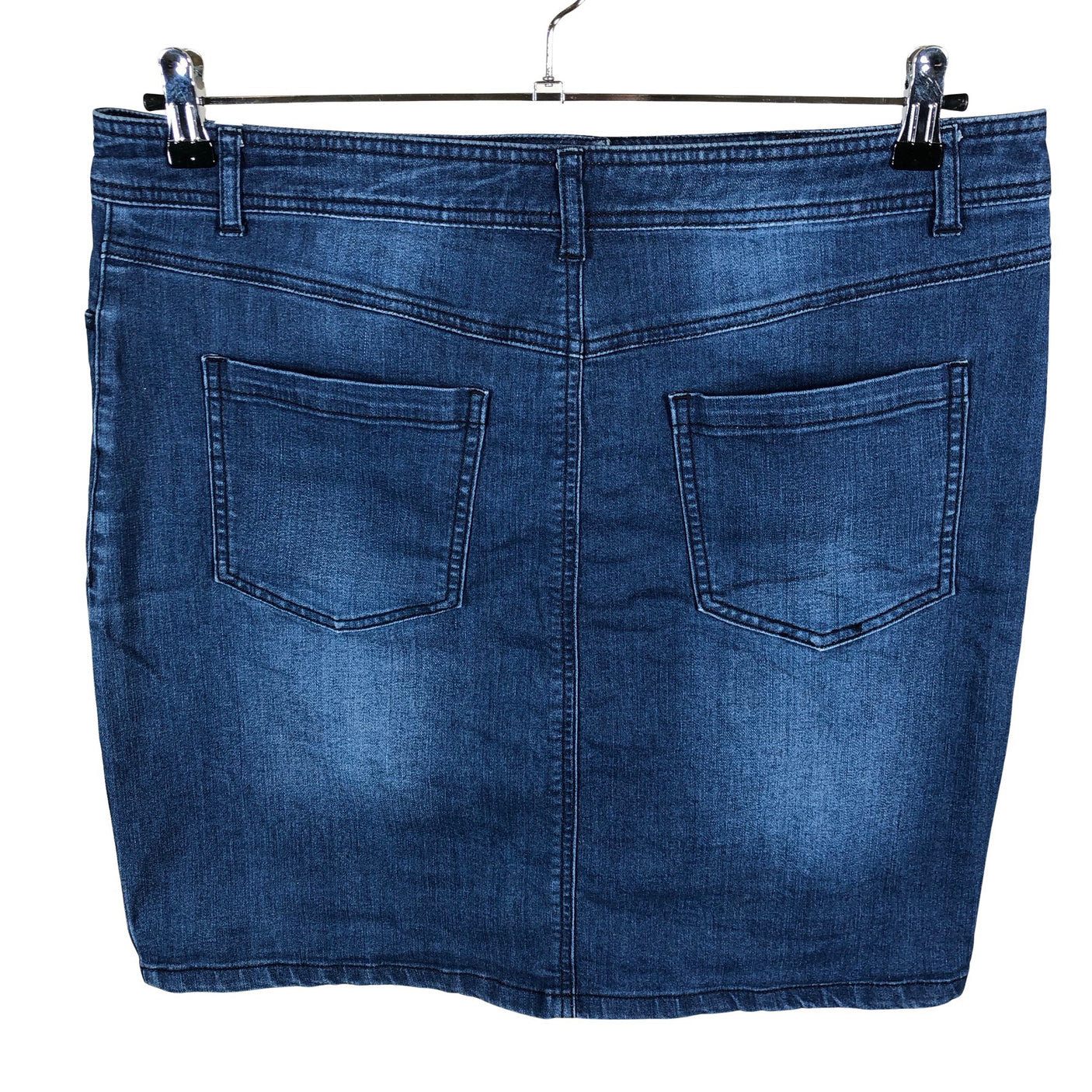 Unisex Your Face - Denim skirt, size 42 - Blue (2)