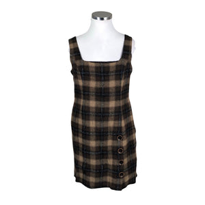 Unisex Claire.dk - Dress, size 42 - Brown (1)