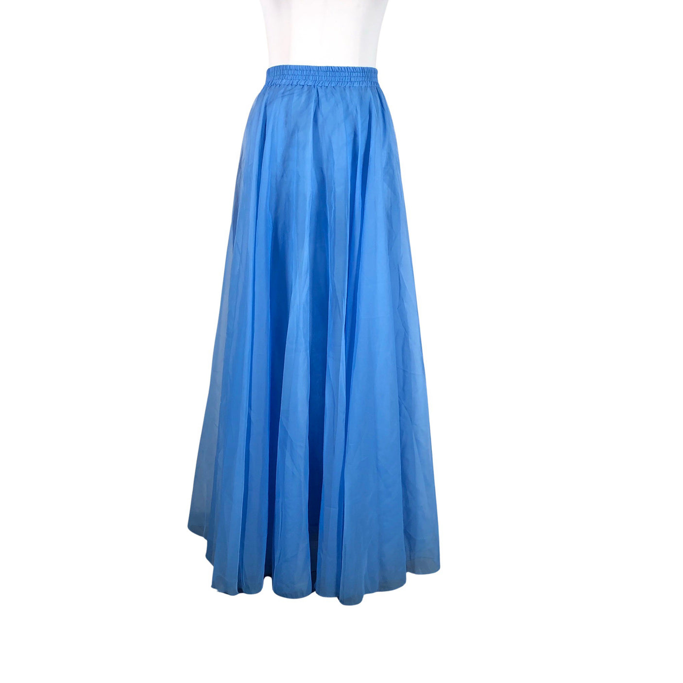Unisex Handmade - Party skirt, size 36 - Light blue (1)