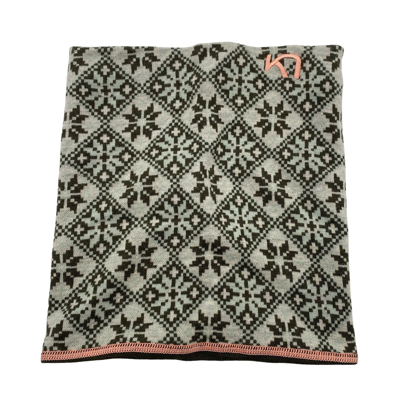 Unisex Kari Traa - Circle scarf, size Mini - Green (1)