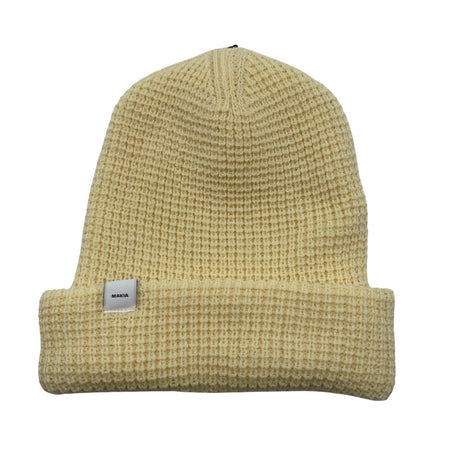 Unisex Makia - Winter beanie, size 52 - 54 cm - Yellow ()