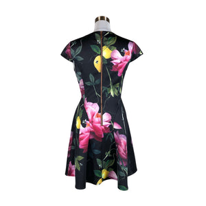 Unisex Ted Baker - Tricot dress, size 40 - Violet (2)