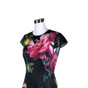 Unisex Ted Baker - Tricot dress, size 40 - Violet (3)