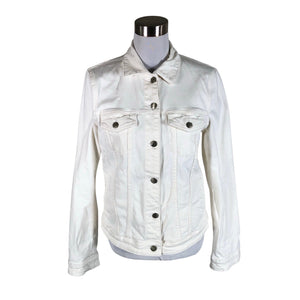 Unisex Esprit - Denim jacket, size 38 - Natural white (1)