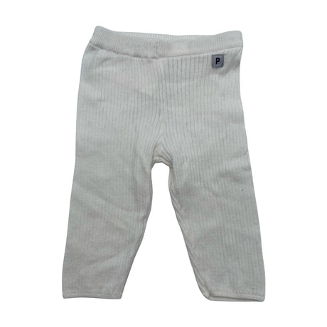 Unisex Polarn O. Pyret - Tricot pants, size 56 - 62 - White ()