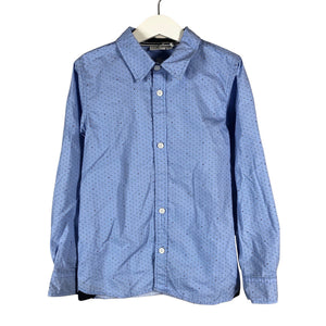 Unisex Name It - Collared shirt, size 122 - 128 - Light blue (1)