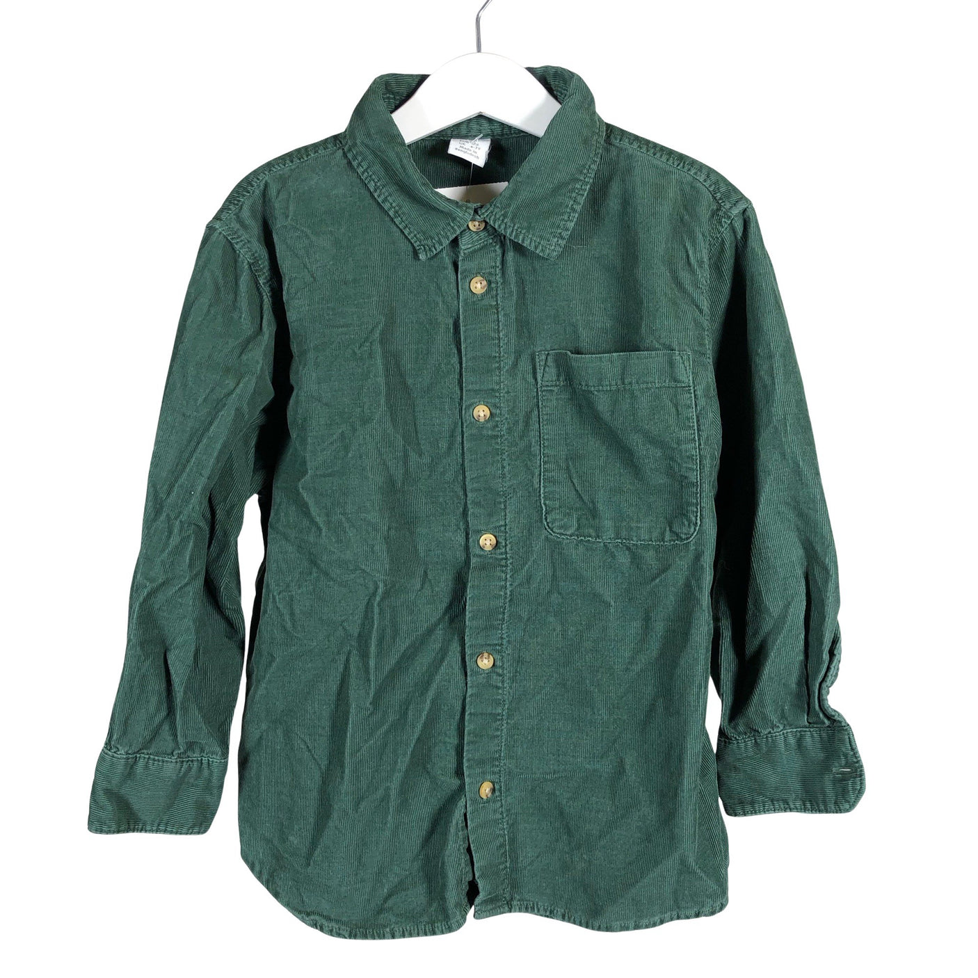 Unisex Lindex - Collared shirt, size 116 - 122 - Green (1)
