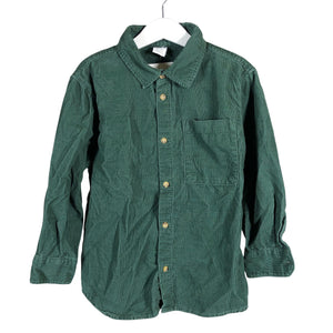Unisex Lindex - Collared shirt, size 116 - 122 - Green (1)