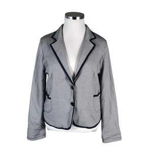 Unisex Trendy Line - Sweat jacket, size 42 - Blue (1)