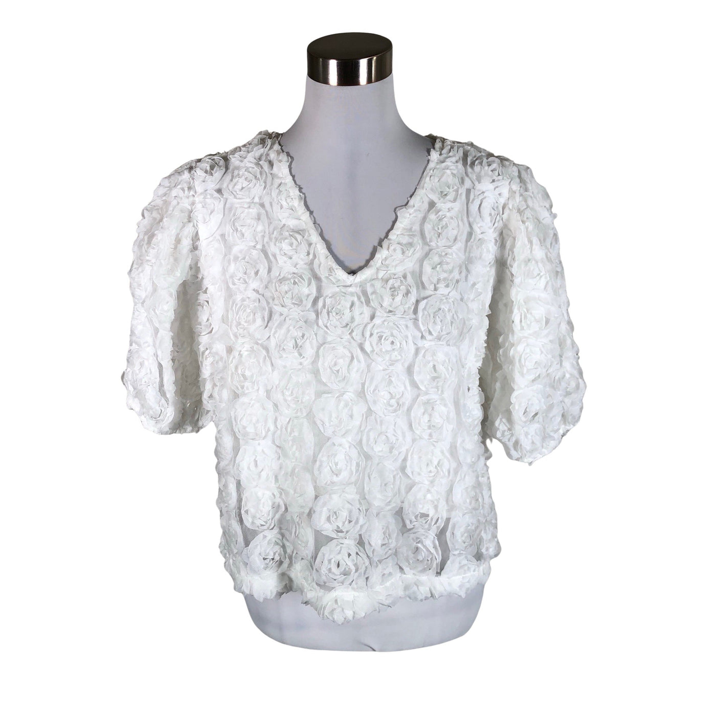Unisex Selected - Party shirt, size 40 - White (1)