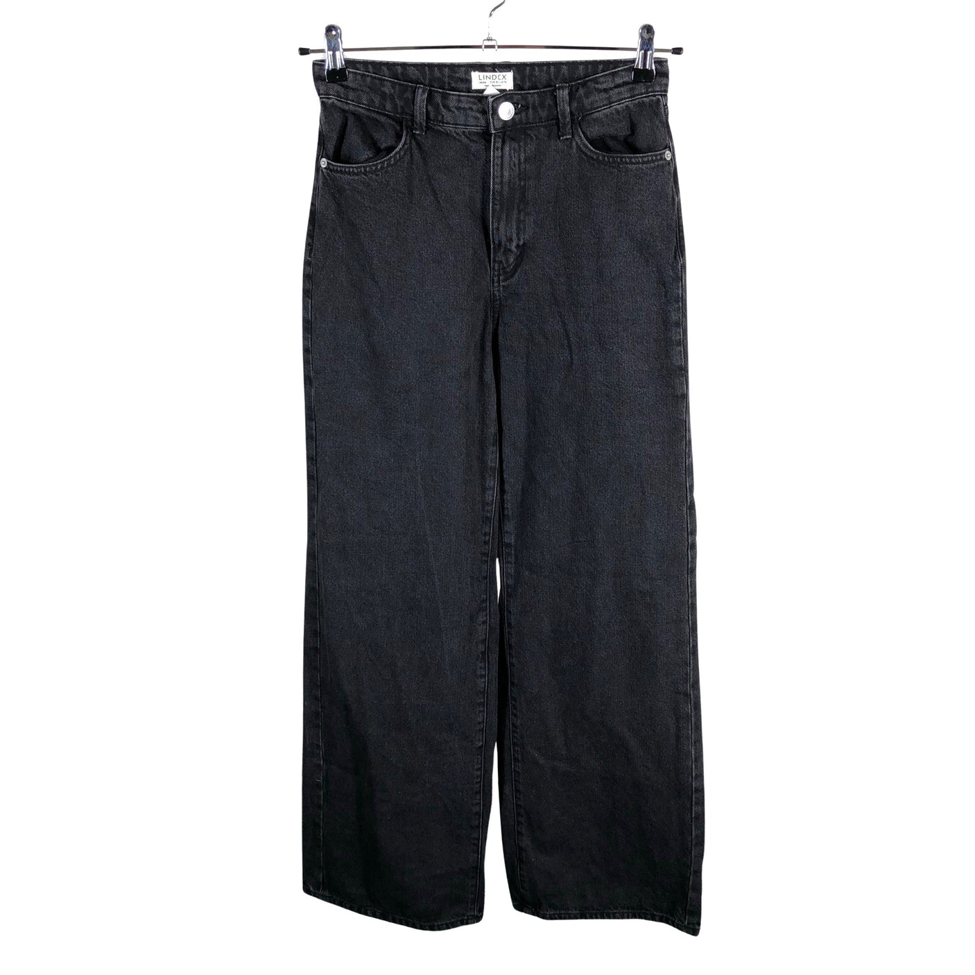 Unisex Lindex - Jeans, size 36 - Black (1)