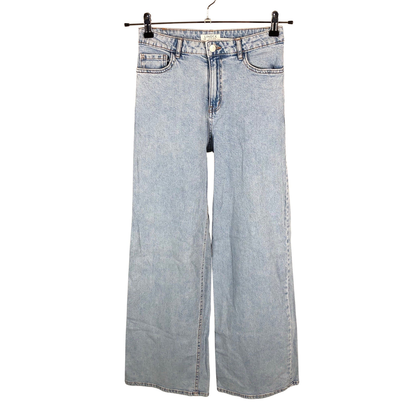 Unisex Lindex - Jeans, size 164 - 170 - Light blue (1)