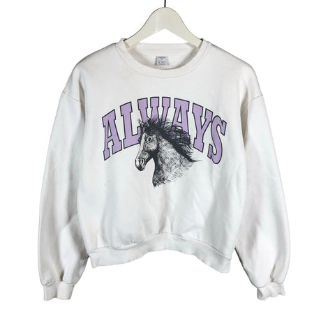 Unisex Lindex - Sweatshirt, size 158 - 164 - White ()