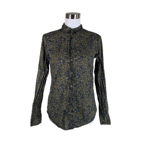 Unisex Benetton - Collared shirt, size 36 - Green (1)