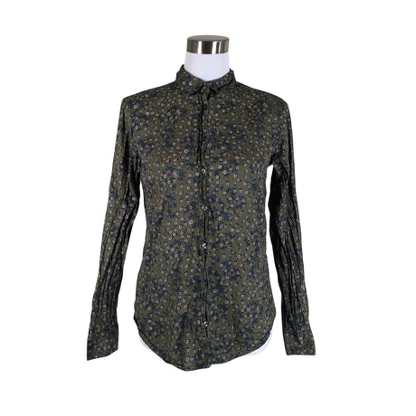 Unisex Benetton - Collared shirt, size 36 - Green ()