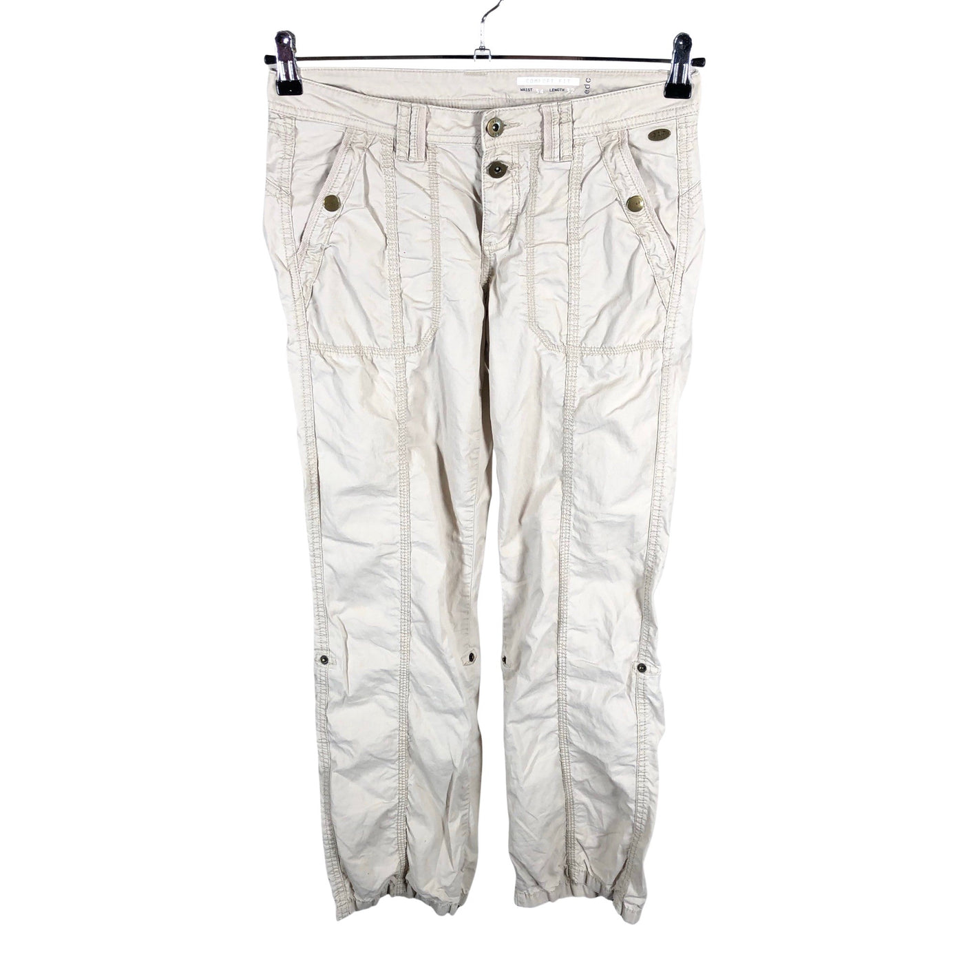 Unisex Esprit - Cargo pants, size 40 - Beige (1)