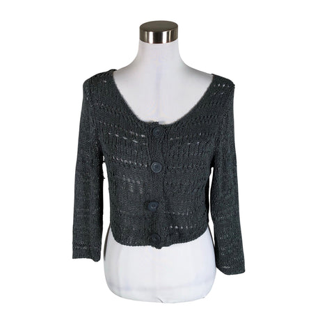 Unisex Sandwich - Cardigan, size 38 - Gray ()