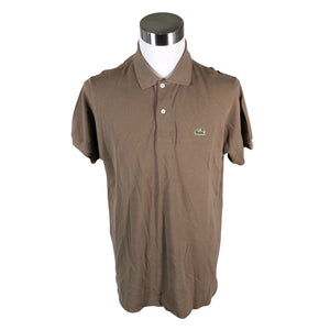 Unisex Lacoste - Polo shirt, size XXL - Brown (1)
