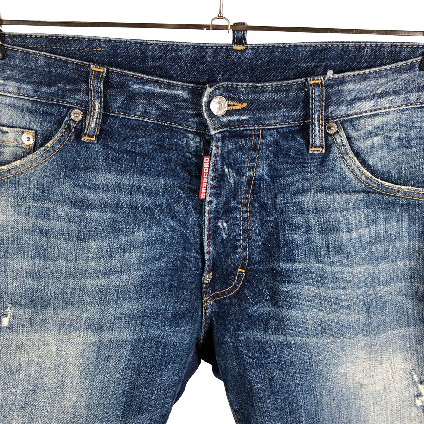 Unisex Dsquared2 - Denim shorts, size XL - Blue (3)