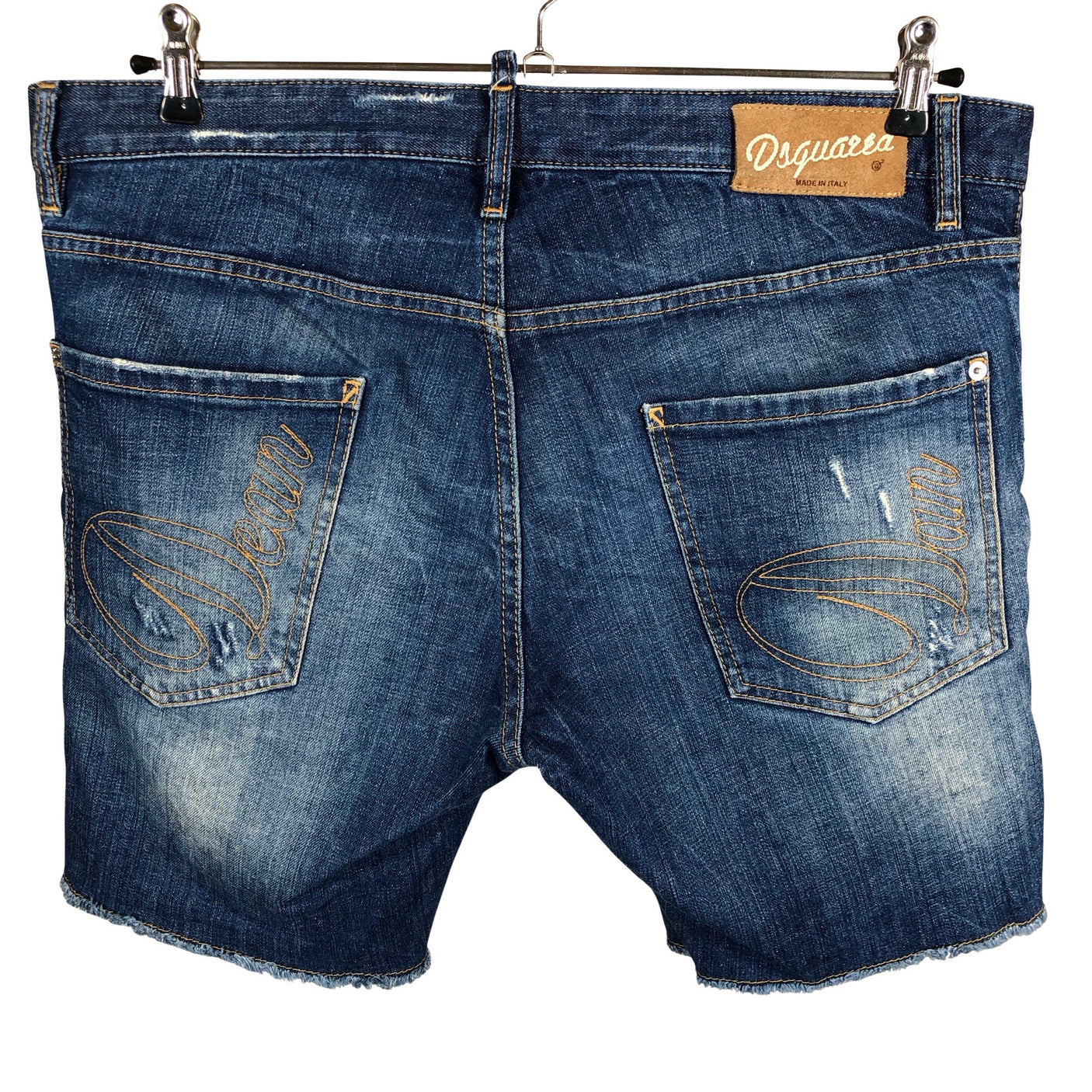 Unisex Dsquared2 - Denim shorts, size XL - Blue (2)