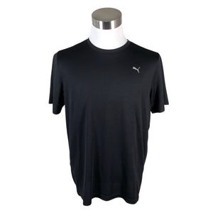 Unisex Puma - Sports shirt, short sleeve, size L - Black (1)