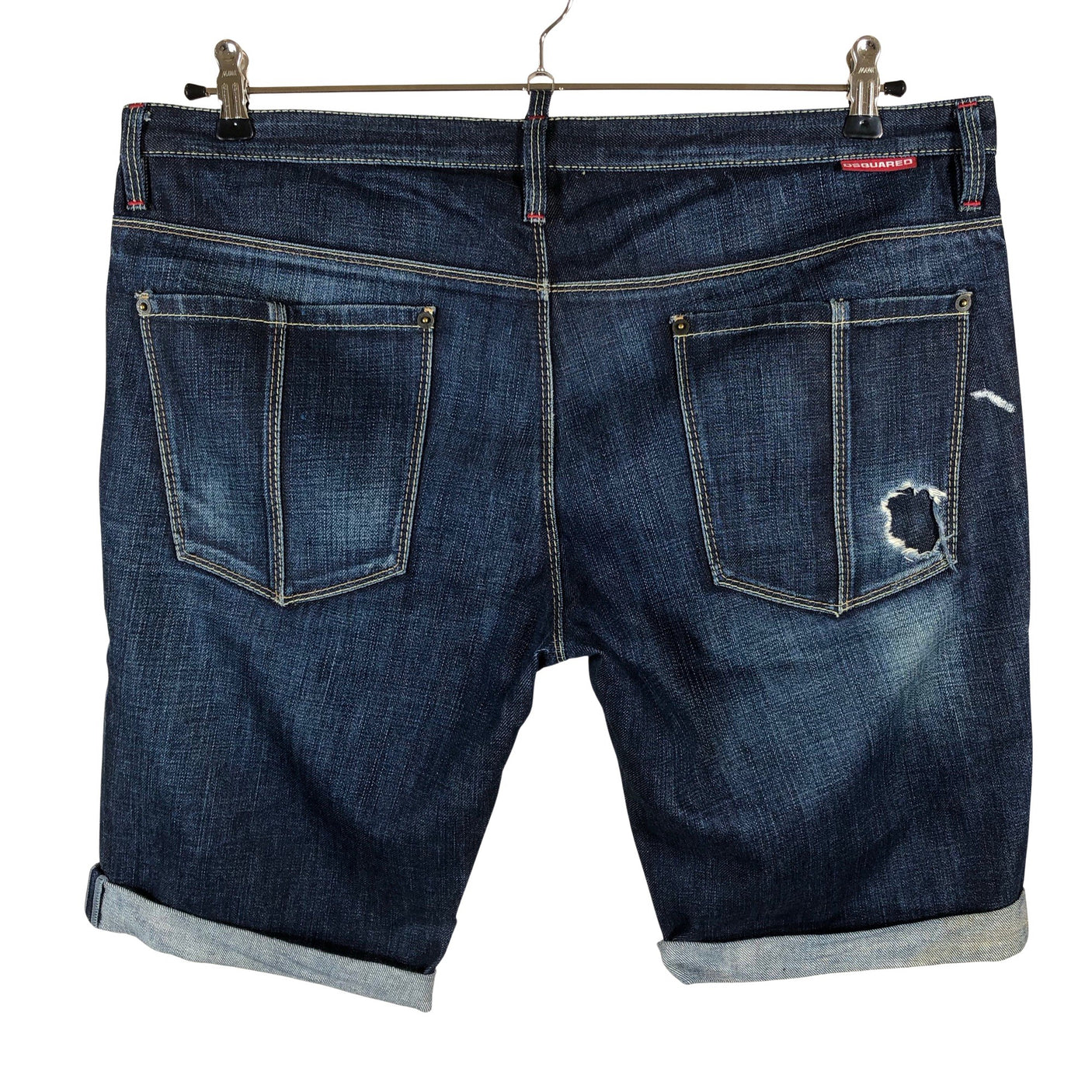 Unisex Dsquared2 - Denim shorts, size L - Blue (2)