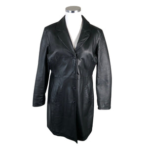 Unisex Goldstein - Leather jacket, size 46 - Black (1)
