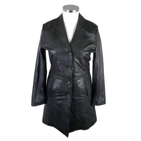 Unisex Goldstein - Leather jacket, size 42 - Black ()