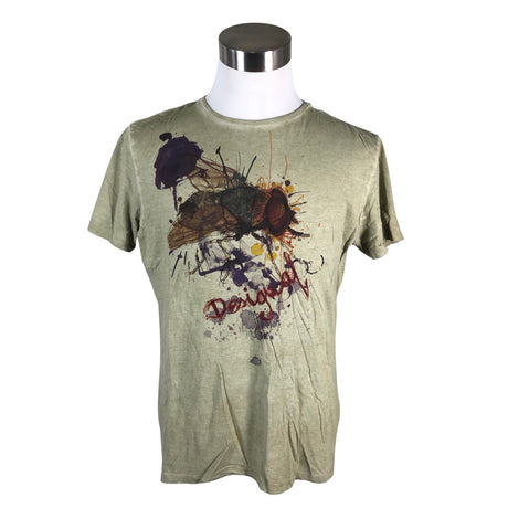 Unisex Desigual - T-shirt, size L - Green ()